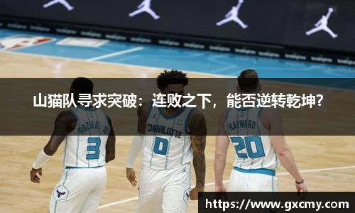 山猫队寻求突破：连败之下，能否逆转乾坤？